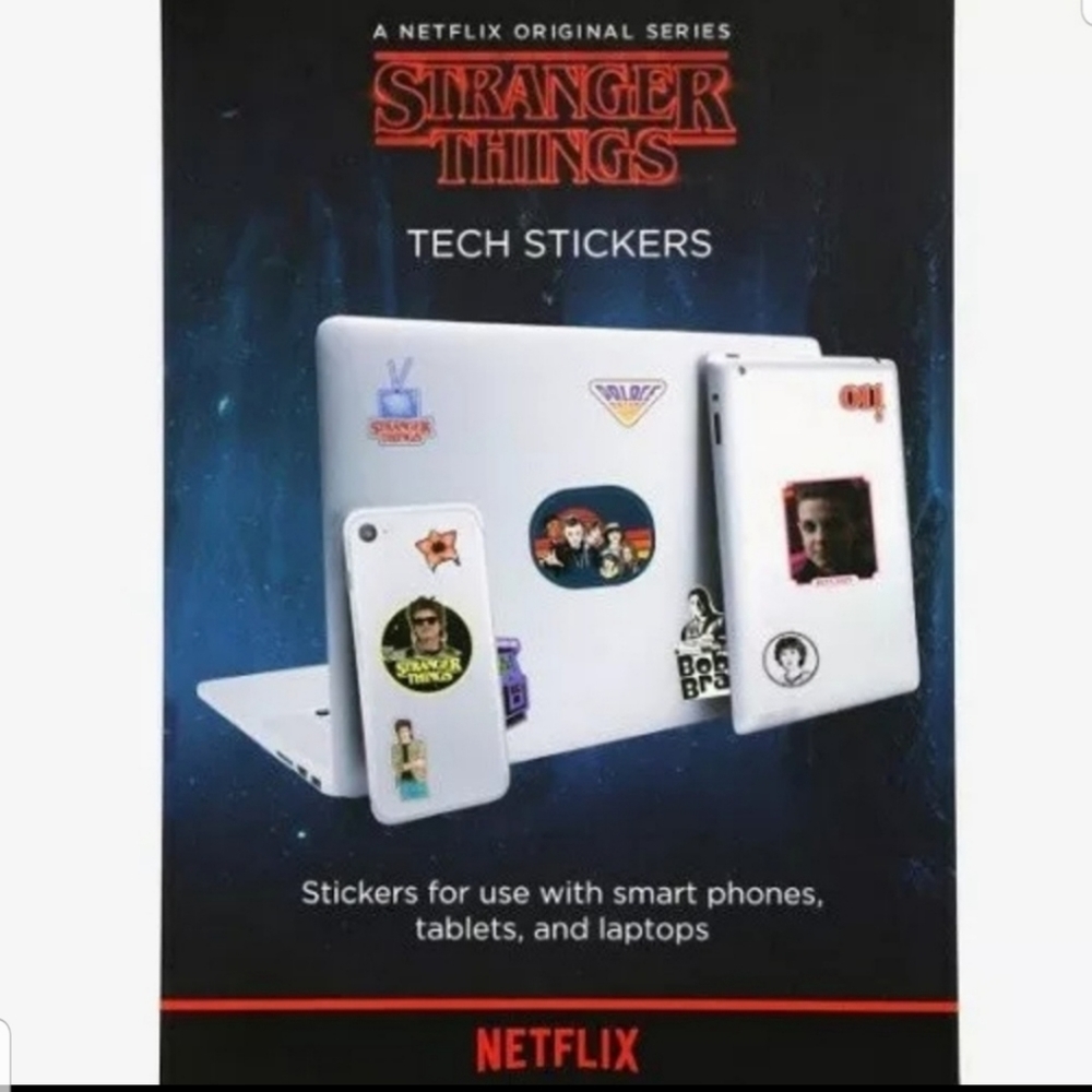 Loungefly Stranger Things 2 TECH STICKERS ( 29 stickers)